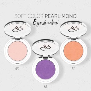 سایه چشم اورجینال برند Golden rose مدل Soft Color Pearl Mono Eyeshadow کد 4661302