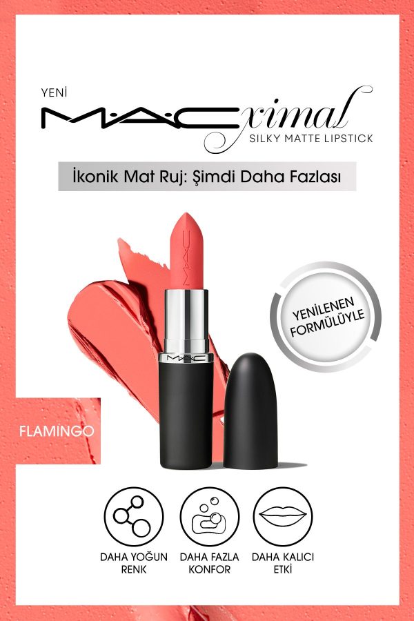 رژ لب اورجینال برند Mac کد 812112435