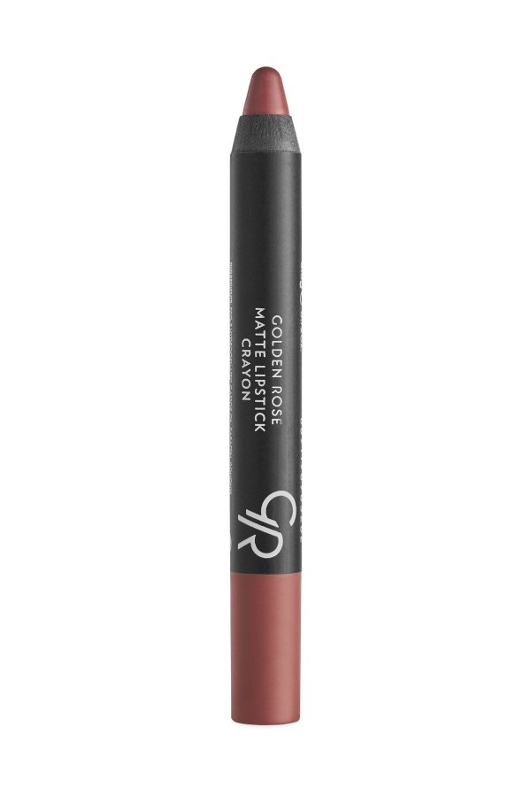 مداد لب اورجینال برند Golden rose مدل Matte Lipstick Crayon کد 85822