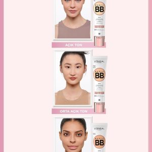 کرم اورجینال برند L oreal paris مدل Magic BB Renkli Nemlendirici Krem کد 32041633