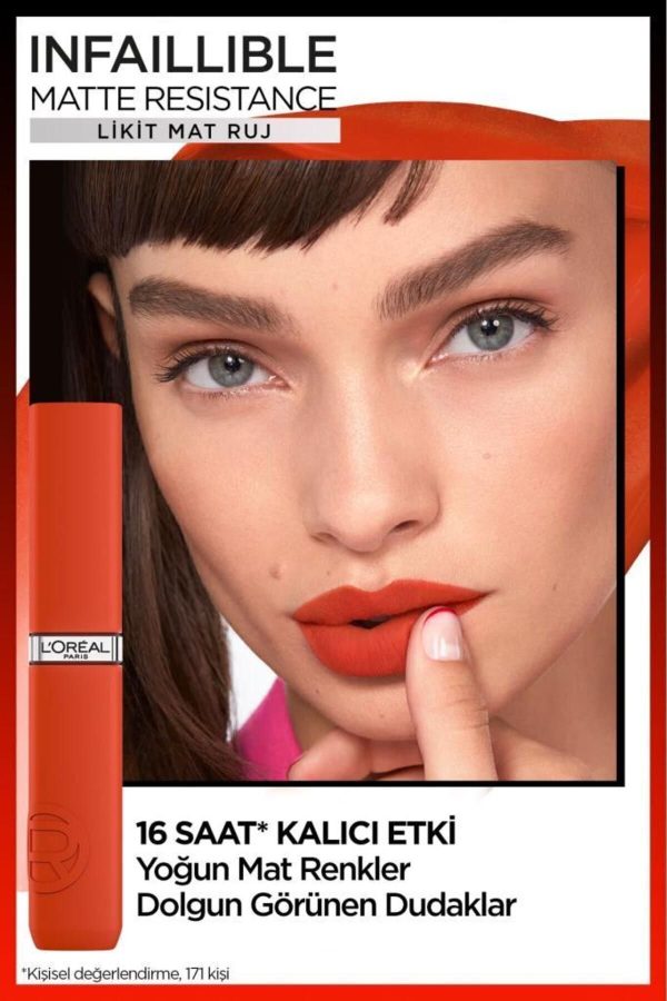 رژ لب اورجینال برند L oreal paris کد 751640373 - Image 3