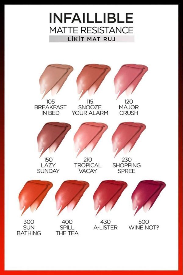 رژ لب اورجینال برند L oreal paris کد 751694586 - Image 7