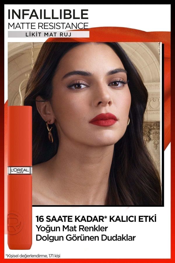 رژ لب اورجینال برند L oreal paris کد 751699806 - Image 2