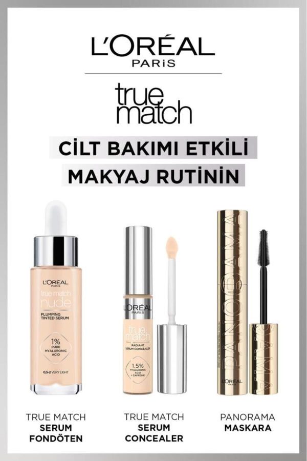 کانسیلر اورجینال برند L oreal paris مدل True Match Aydınlatan Serum Kapatıcı کد 820087530 - Image 8