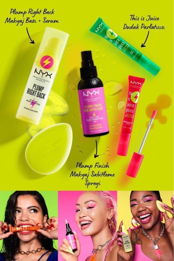برق لب اورجینال برند Nyx professional makeup کد 249619679 - Image 6