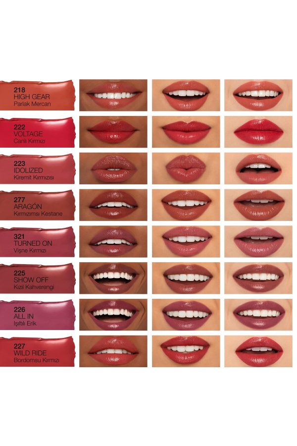 رژ لب اورجینال برند Nars مدل Afterglow Sensual Shine Lipstick کد 828607331 - Image 4