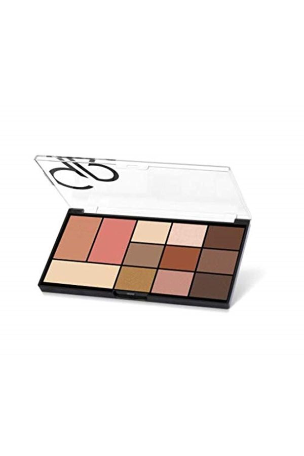 سایه چشم اورجینال برند Golden rose مدل Face & Eye Palette No:01 کد 355117102