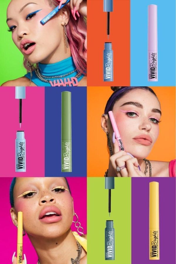 آیلاینر اورجینال برند Nyx professional makeup مدل Vivid Brights Likit Eyeliner کد 733429294 - Image 3