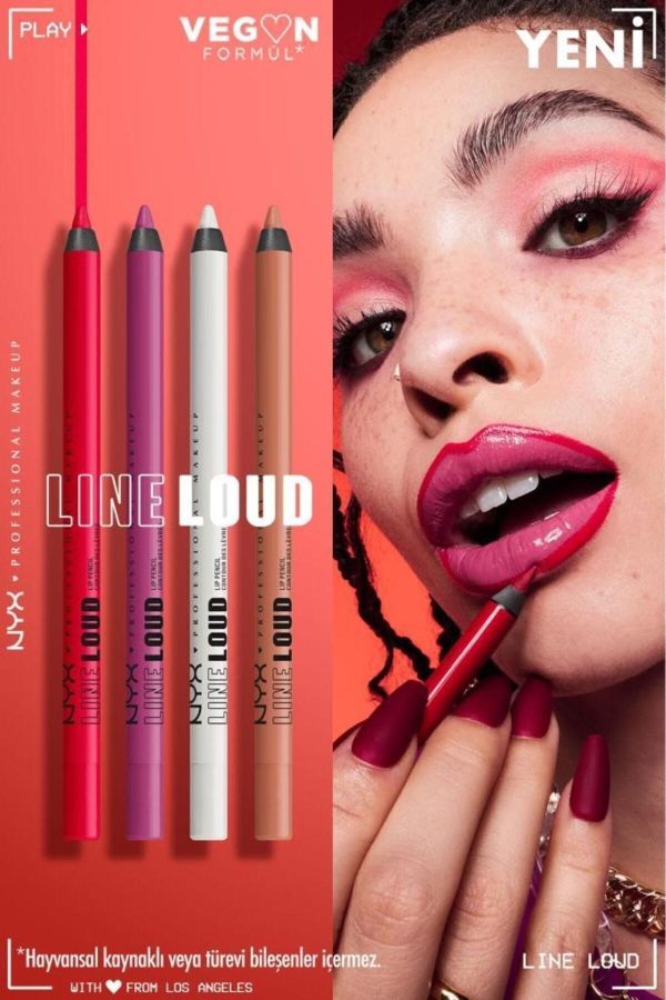 مداد لب اورجینال برند Nyx professional makeup کد 380334312 - Image 6