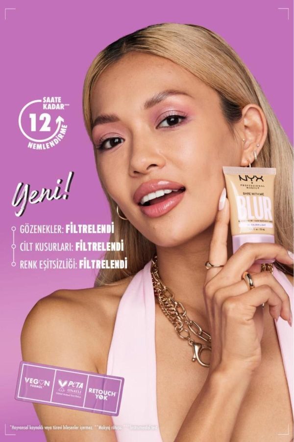 کرم فاندیشن اورجینال برند Nyx professional makeup کد 747756991 - Image 3