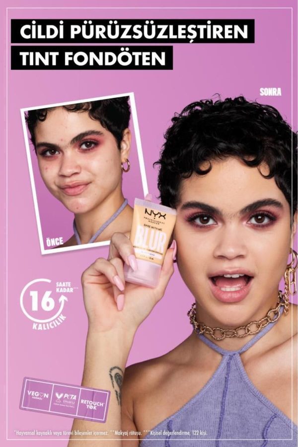 کرم فاندیشن اورجینال برند Nyx professional makeup کد 747756940 - Image 6