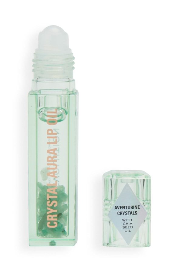 برق لب اورجینال برند Revolution مدل Crystal Aura Lip Oil Aventurine کد 739857853 - Image 2