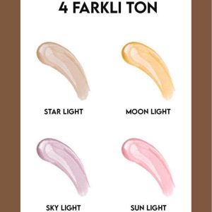 کرم روشن کننده اورجینال برند Mujgan مدل Star Light کد 772769972