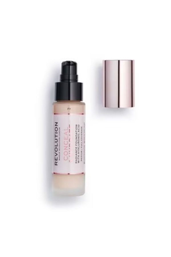 کرم فاندیشن اورجینال برند Revolution مدل Conceal & Hydrate F5 Foundation کد 786175757