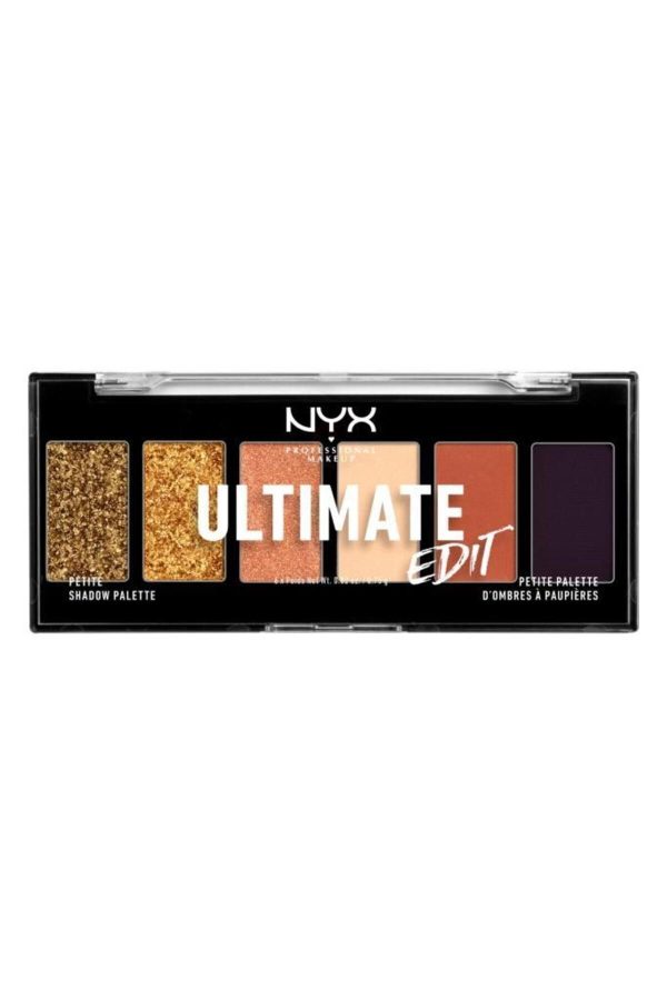 سایه چشم اورجینال برند Nyx professional makeup مدل Ultimate Edit Petite Shadow Palette کد 49712435