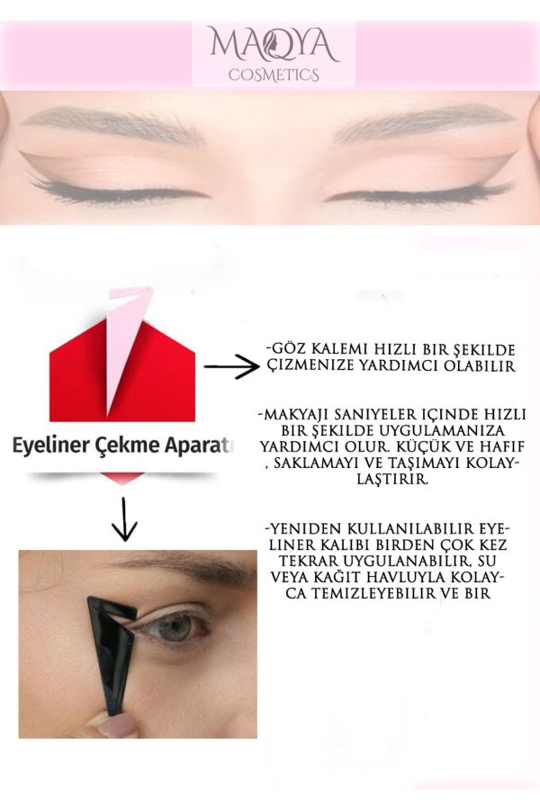 آیلاینر اورجینال برند Maqya cosmetics کد 809763871 - Image 3