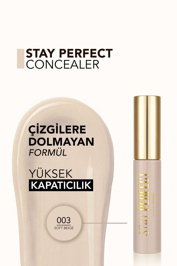 کانسیلر اورجینال برند Flormar مدل Stay Perfect Concealer کد 810237442 - Image 5