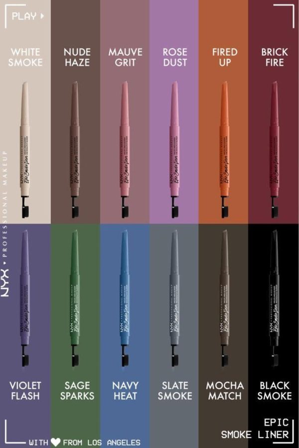 خط چشم اورجینال برند Nyx professional makeup مدل Epic Smoke Liner کد 249620258 - Image 8