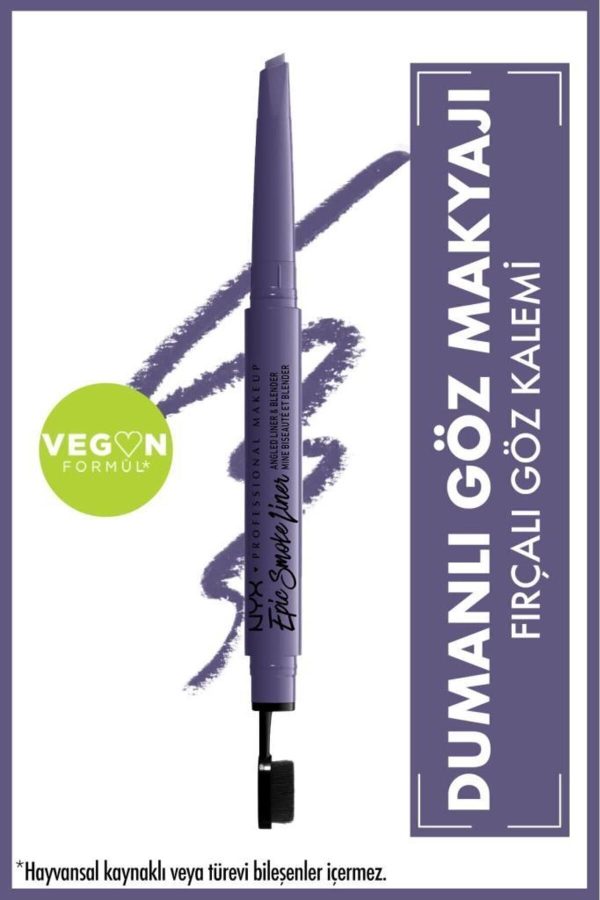خط چشم اورجینال برند Nyx professional makeup مدل Epic Smoke Liner کد 249620281