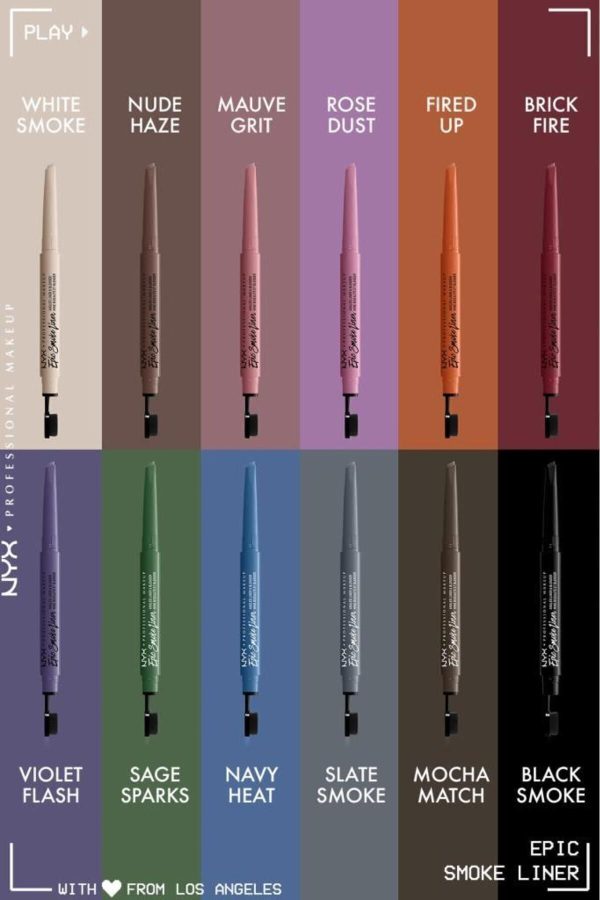 خط چشم اورجینال برند Nyx professional makeup مدل Epic Smoke Liner کد 249620168 - Image 8