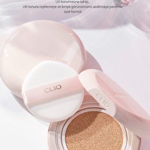 کرم فاندیشن اورجینال برند Clio مدل Veganwear Pure Blurring Cushion+Refill کد 826528395