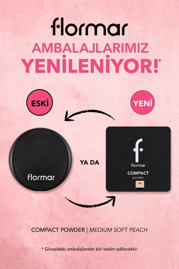 کرم پودر اورجینال برند Flormar کد 1264924 - Image 2