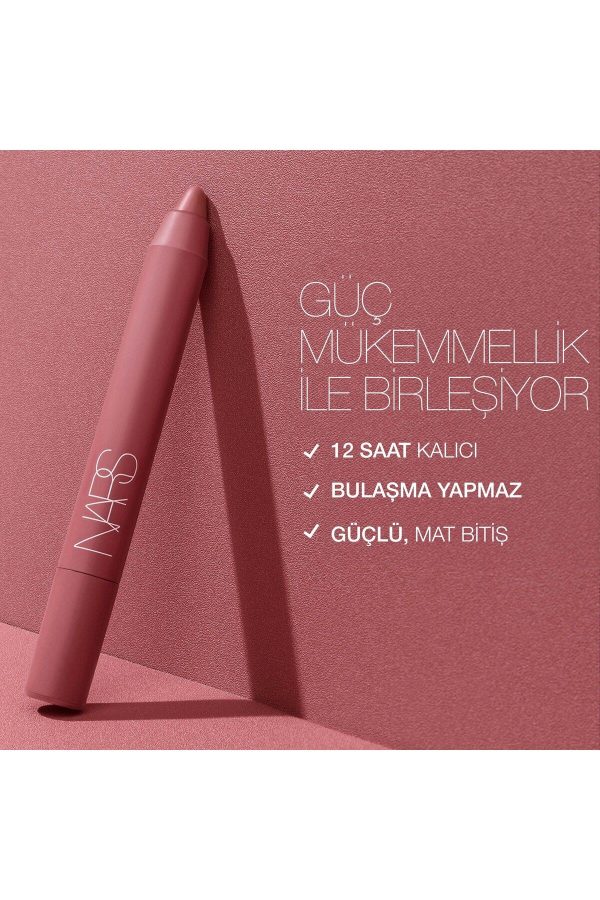 مداد لب اورجینال برند Nars مدل POWERMATTE HIGH INTENSITY LIP PENCIL کد 827989781 - Image 3