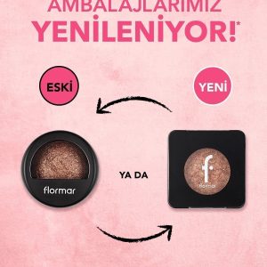 سایه چشم اورجینال برند Flormar مدل Yoğun Işıltılı Göz Farı کد 1264625
