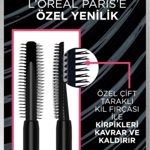 ریمل اورجینال برند L oreal paris مدل Telescopic Lift Suya Dayanıklı Maskara کد 819571243