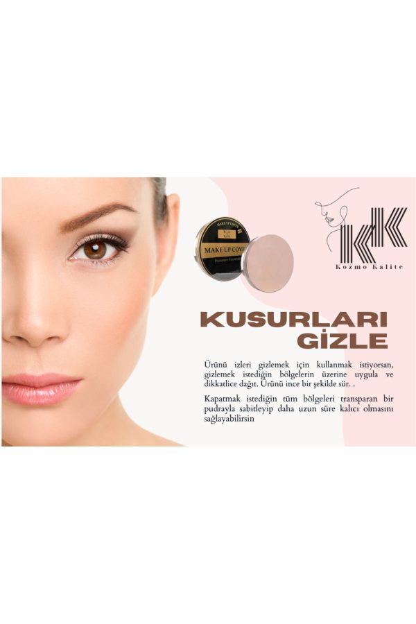 کانسیلر اورجینال برند Kozmokalite مدل Profesyonel Porselen Kapatıcı Fondoten کد 792255975 - Image 2