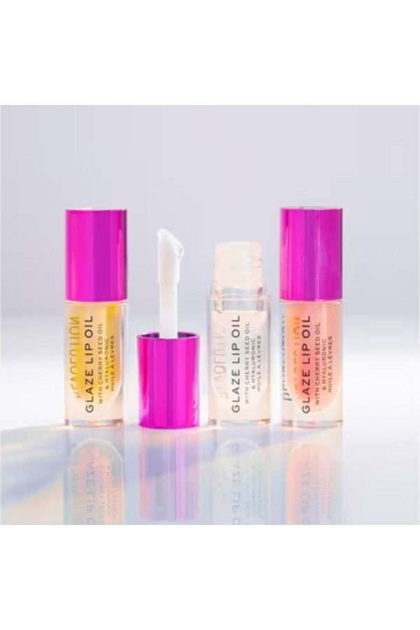 برق لب اورجینال برند Revolution مدل Glaze Getaway Terracotta Lip Oil کد 796667532 - Image 3