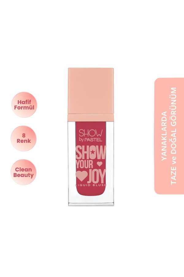 رژ گونه اورجینال برند Show by pastel مدل Show Your Joy Liquid Blush کد 375459630