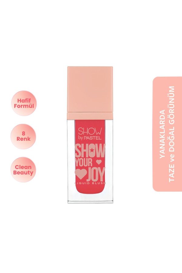 رژ گونه اورجینال برند Show by pastel مدل Show Your Joy Liquid Blush کد 375459229