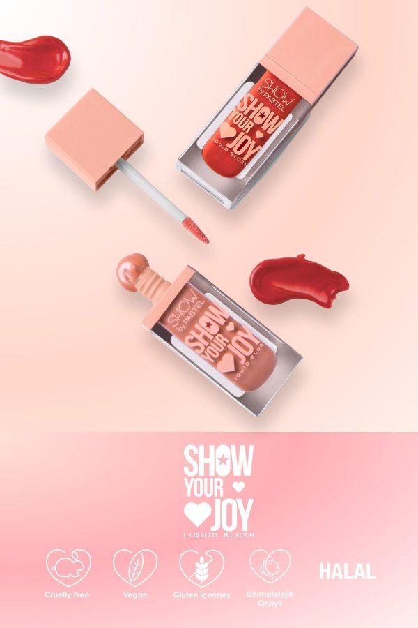 رژ گونه اورجینال برند Show by pastel مدل Show Your Joy Liquid Blush کد 375459229 - Image 8