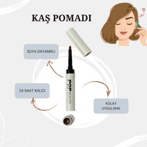 مداد ابرو اورجینال برند Pop beauty کد 720588141