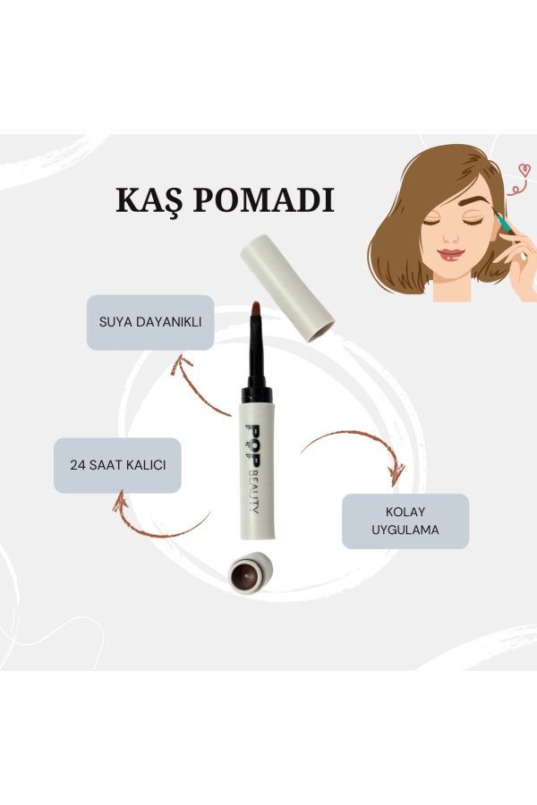 مداد ابرو اورجینال برند Pop beauty کد 720588141 - Image 2