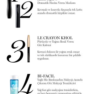 کیت آرایش اورجینال برند Lancome مدل Hypnôse Drama Essentials کد 737952100