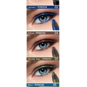 خط چشم اورجینال برند Farmasi مدل Farmasi Express Waterproof Göz Kalemi کد 82175526