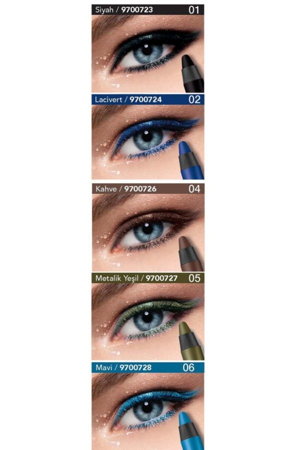 خط چشم اورجینال برند Farmasi مدل Farmasi Express Waterproof Göz Kalemi کد 82175526 - Image 2