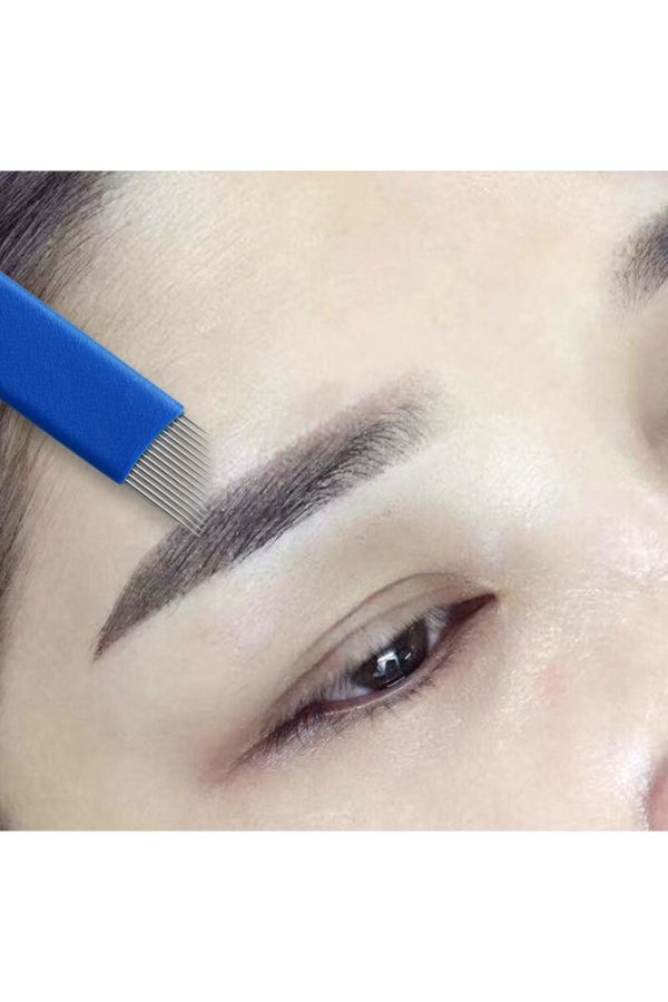 برس اورجینال برند Biotin مدل Biotin 14pin 020mm Microblading Needle کد 302739371 - Image 2