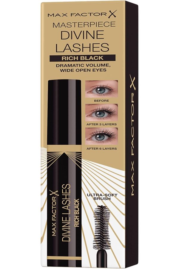 ریمل اورجینال برند Max factor مدل Divine Lashes Maskara No: 001 کد 283140446 - Image 2