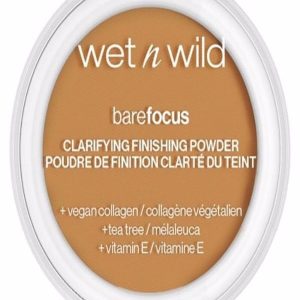 کرم پودر اورجینال برند Wet n wild مدل Barefocus Makyaj Sabitleyici Transparan Pudra کد 358991527