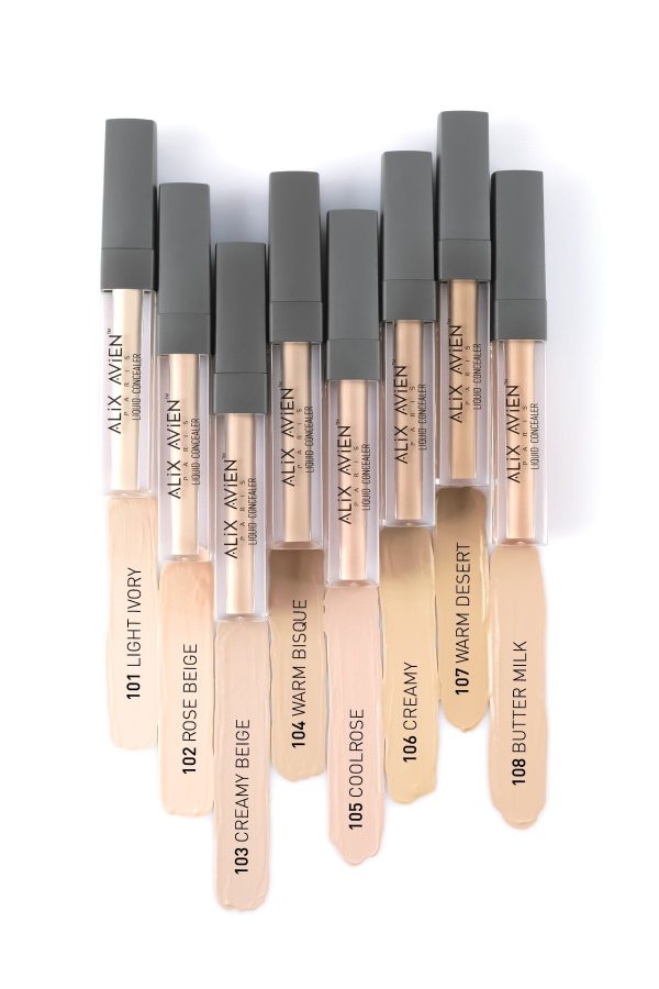 کانسیلر اورجینال برند Alix avien مدل Liquid Concealer 104 Warm Bisque کد 88781385 - Image 2