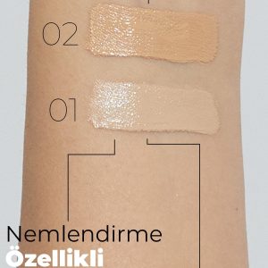 کرم فاندیشن اورجینال برند New well مدل Naturel Finish Fondöten No 02 کد 661560270
