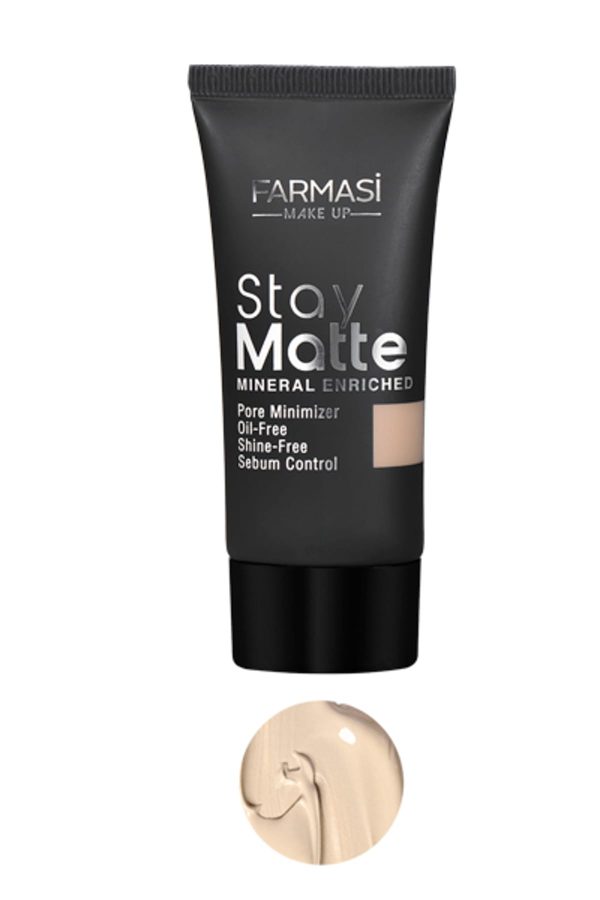 کرم فاندیشن اورجینال برند Farmasi مدل Stay Matte Foundation کد 6864583