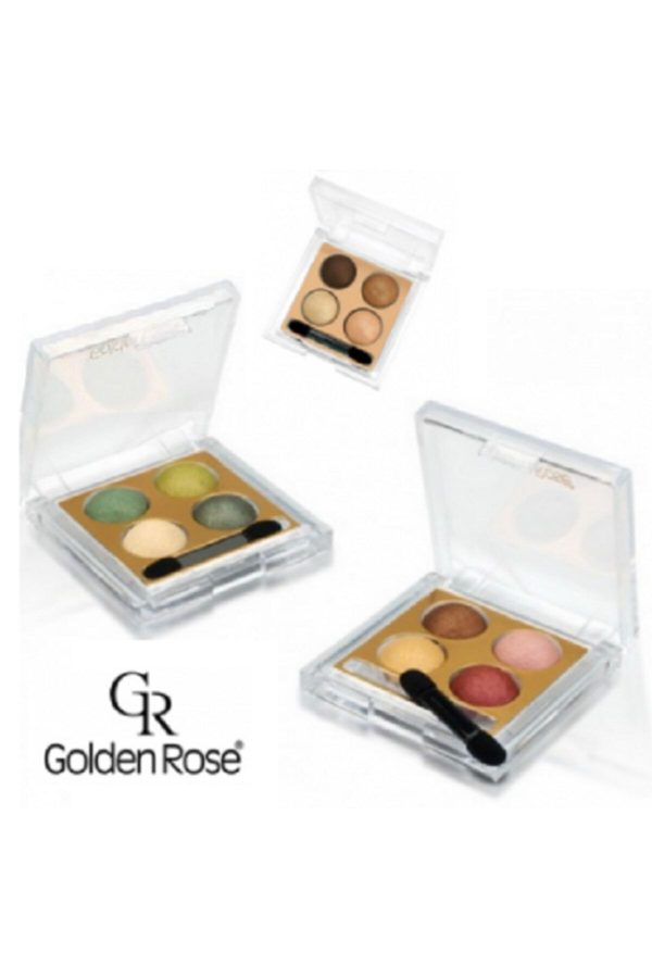 سایه چشم اورجینال برند Golden rose مدل Islak Kuru 4lü Far Paleti کد 233957464 - Image 2