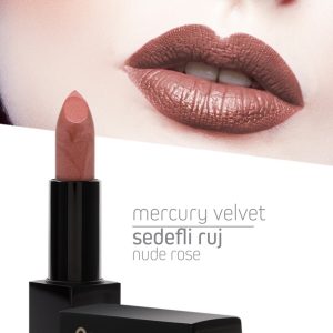 رژ لب اورجینال برند Pierre cardin مدل Mercury Velvet Ruj Nude Rose کد 269882863