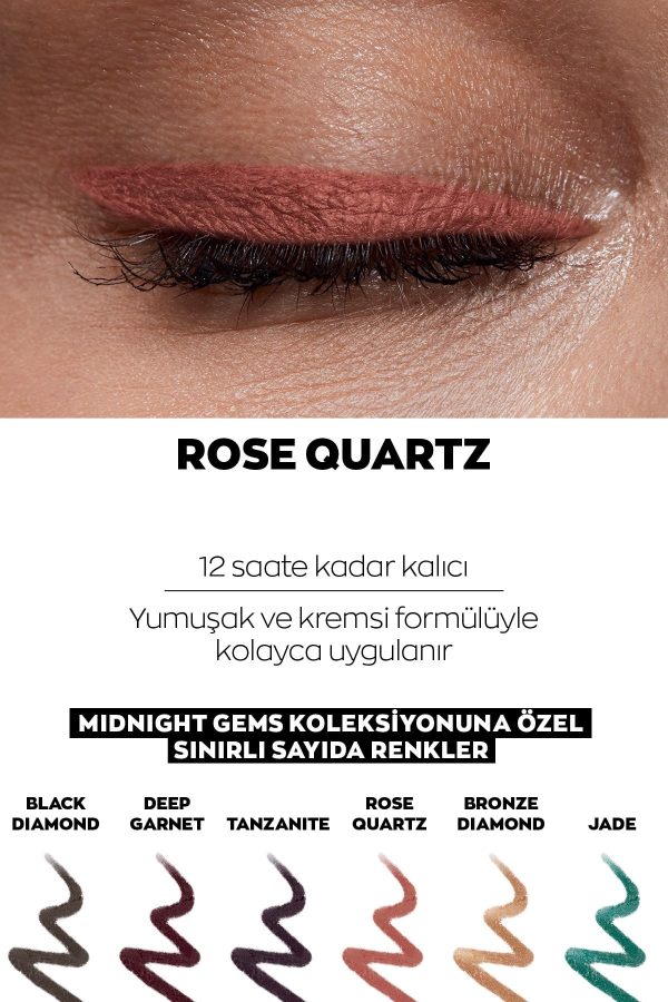 خط چشم اورجینال برند Avon مدل Glimmerstick Gems Asansörlü Göz Kalemi کد 198031764 - Image 2