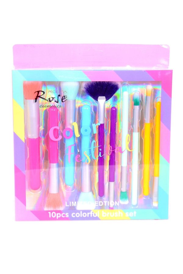 برس اورجینال برند Aily cosmetics مدل Festival Model 10 کد 217171341 - Image 3
