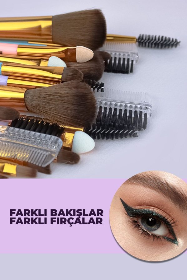 برس اورجینال برند Mujgan مدل 8-piece Puppy Mouth Brush Set کد 118954739 - Image 4
